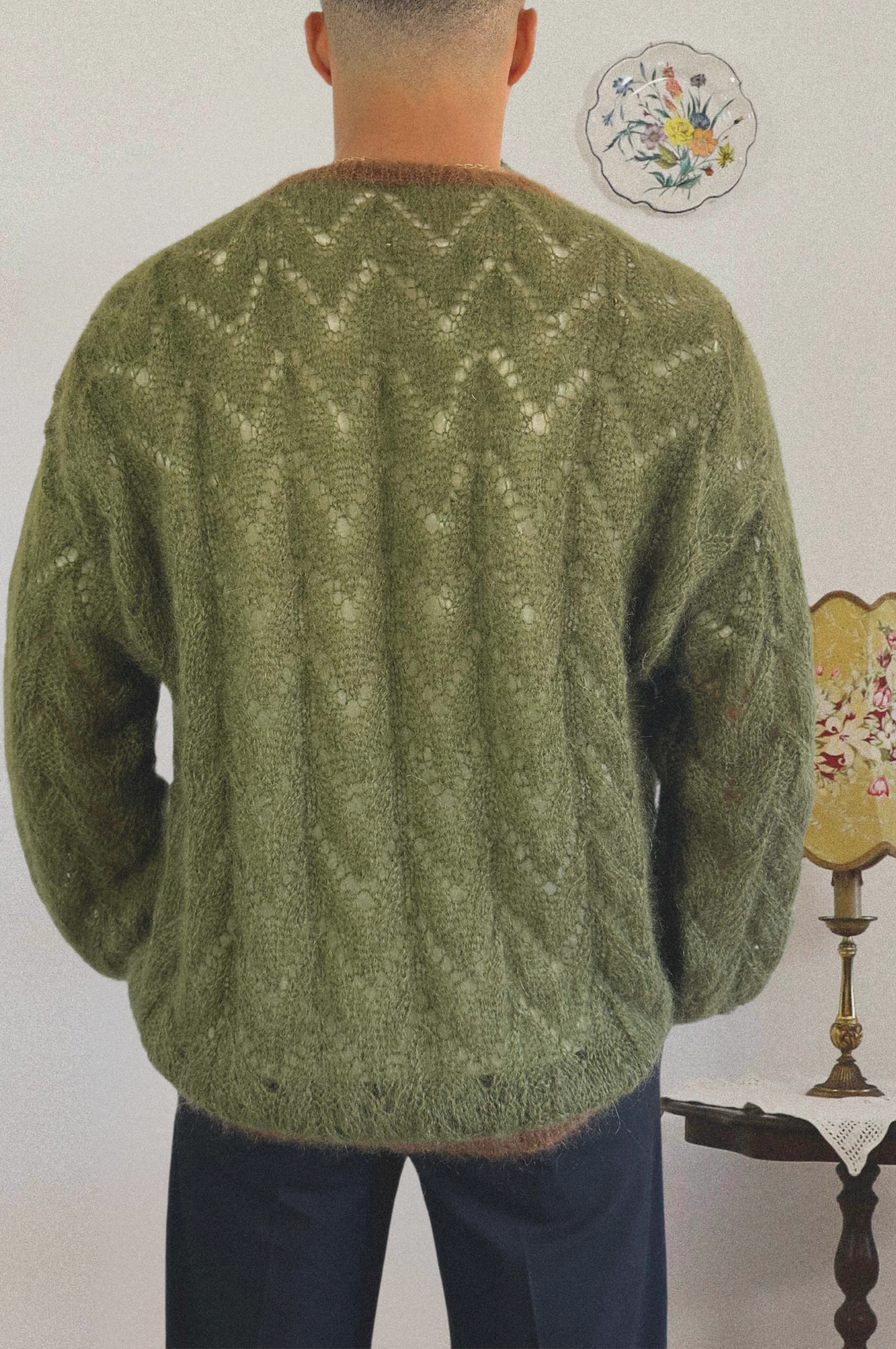 Cardigan Claude kaki