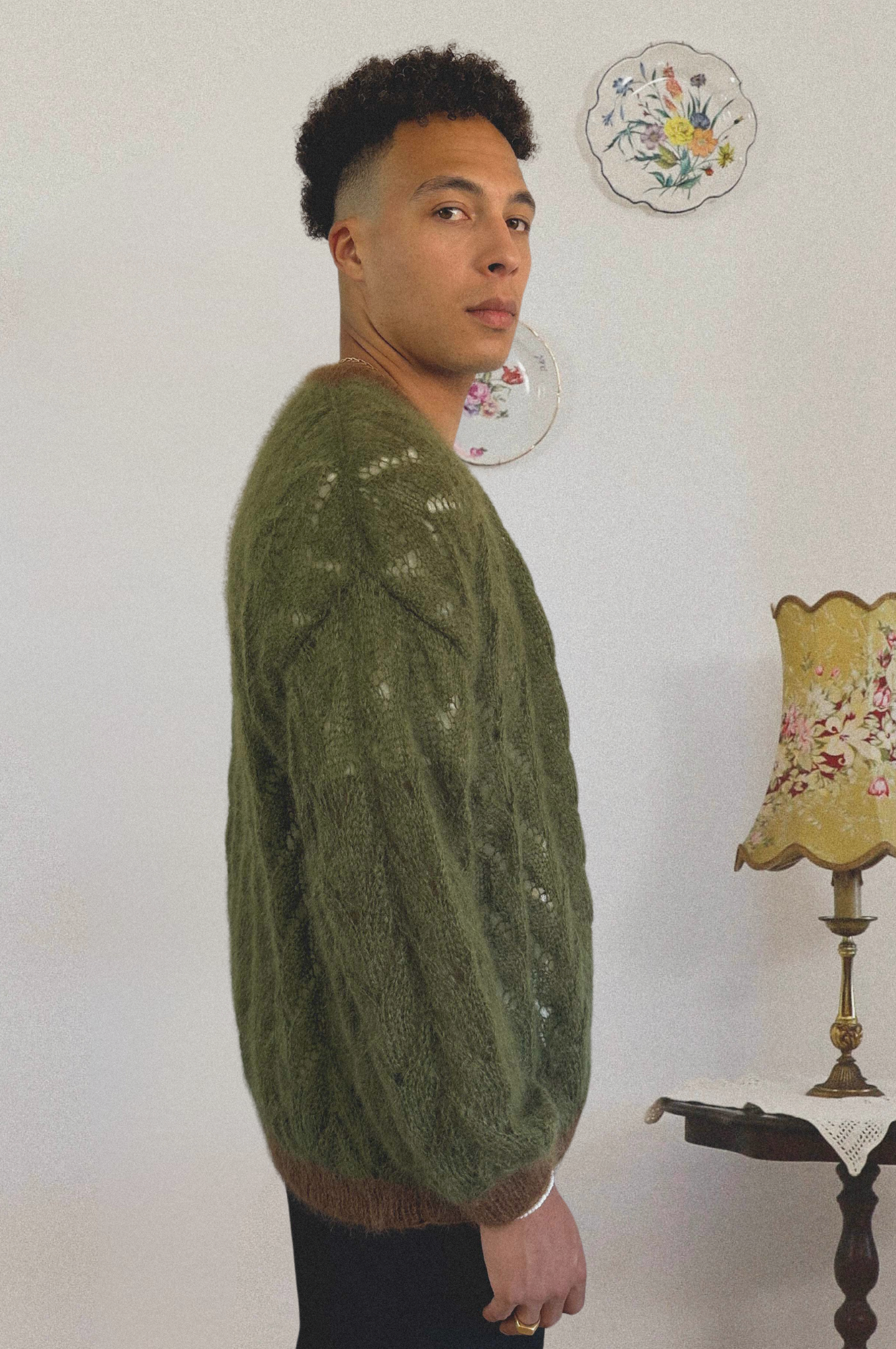 Cardigan Claude kaki