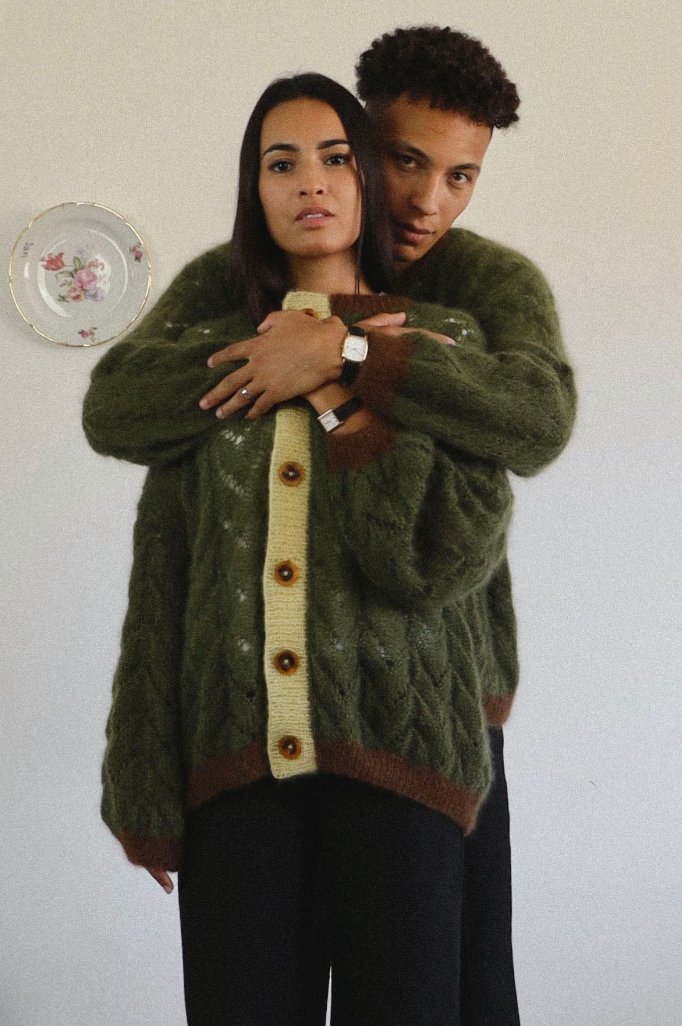 Cardigan Claude kaki
