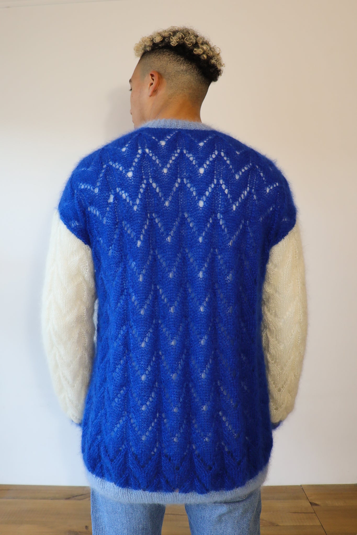 Cardigan Claude bleu