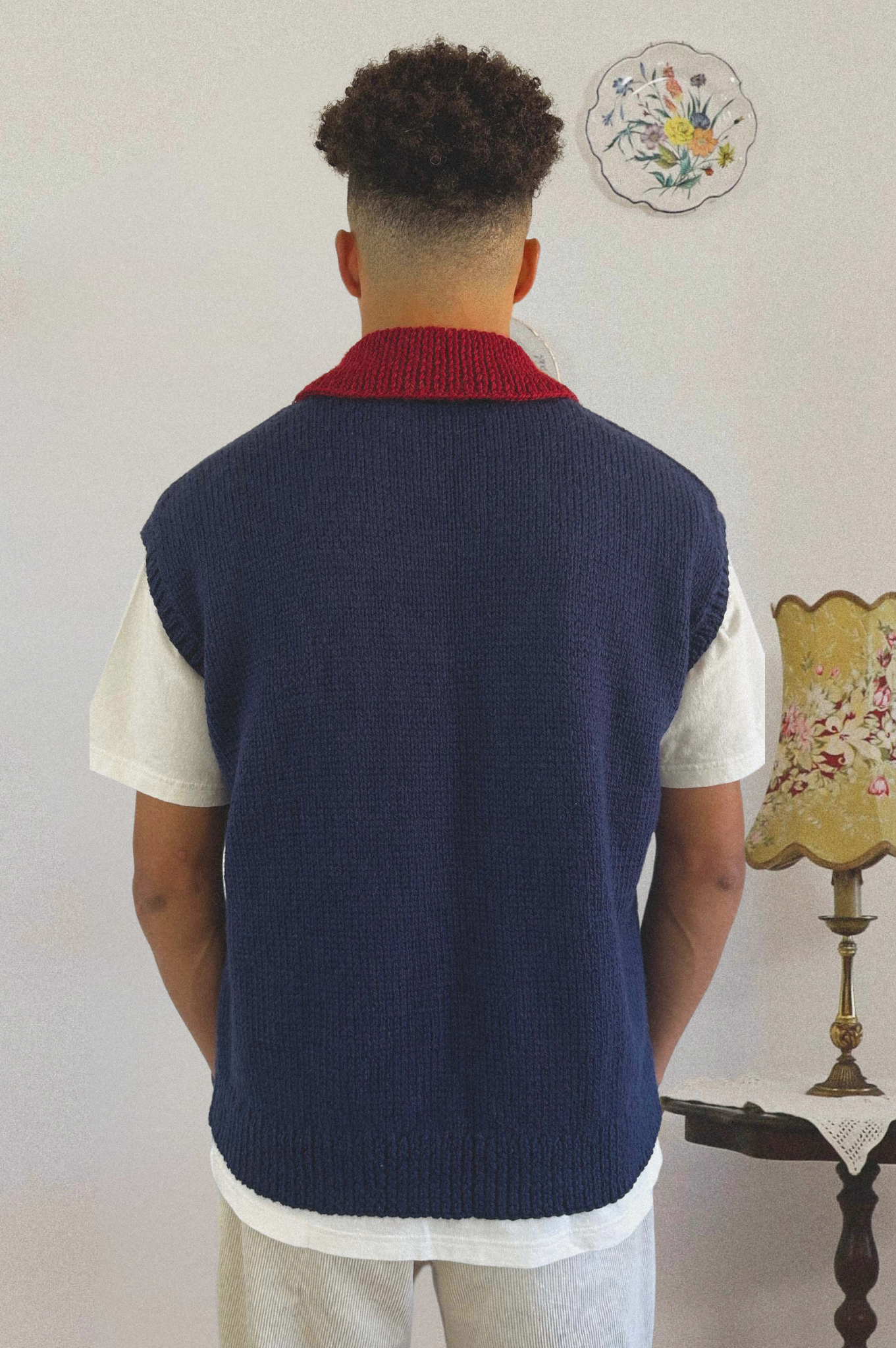 Gilet Fernand bleu