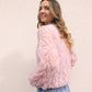 Gilet Claudine - rose pastel