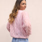 Gilet Claudine - rose pastel