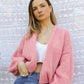 Gilet Anetta - Rose Bonbon