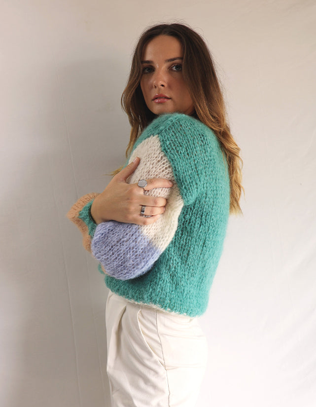 Pull Colette - émeraude