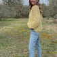 Gilet Claudine - jaune pastel