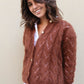 Gilet Claudine - marron