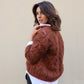 Gilet Claudine - marron