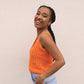 Top crochet Rosita - orange