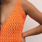 Top crochet Rosita - orange